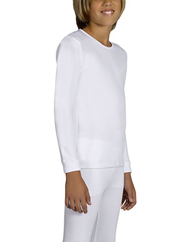 Ysabel Mora Kids Thermal T-Shirt White in size 8 Years