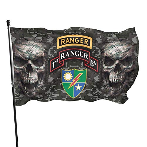 Yuanmeiju 3x5 Foot 1st Battalion 75th Ranger Regiment with Ranger Flag American Flag Yuanmeiju 3x5 Foot 1st Battalion 75th Ranger Regiment with Ranger Flag American Flag