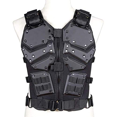 YUANZHOU Chaleco De Caza Al Aire Libre Juego Chaleco Táctico Combate Armadura Chaleco (Color: Negro) YUANZHOU Chaleco De Caza Al Aire Libre Juego Chaleco Táctico Combate Armadura Chaleco (Color: Negro)