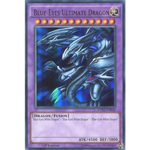 YuGiOh : LDK2-ENK40 Limited Ed Blue-Eyes Ultimate Dragon Ultra Rare Card - ( Yu-Gi-Oh! Single Card ) by Deckboosters