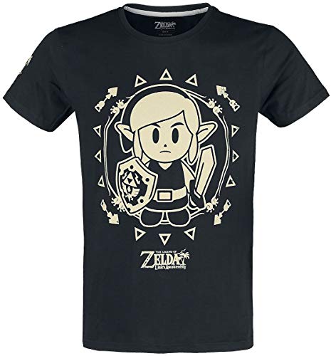 ZELDA - Men's T-Shirt Link's Awakening - Tribal Link (S)