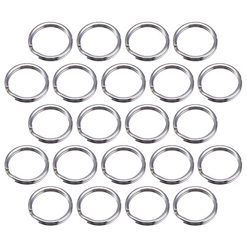 100 Piezas Anilla de Llave 15 mm/ 0,59 Pulgada Anilla Separada de Metal para Organización de Llaves de Hogar y Manualidades, Plateado (15 mm/ 0,59 Pulgada) 100 Piezas Anilla de Llave 15 mm/ 0,59 Pulgada Anilla Separada de Metal para Organización de Llaves de Hogar y Manualidades, Plateado (15 mm/ 0,59 Pulgada)