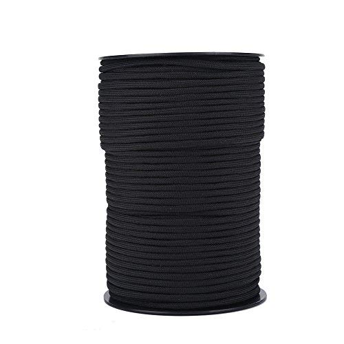 100m paracord cuerda 4mm polipropileno multi función cuerda de paracaídas polipropileno y poliéster 7 colores