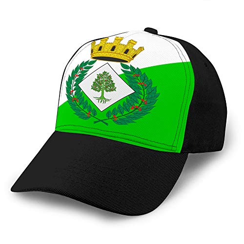 186 Unisex Summer Fashion Cotton Baseball Cap Sombreros de Camionero Ajustables Flag of Lloret de mar in Spain Sports Snapback