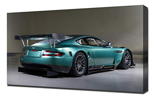 2005 Aston-Martin-DBR9-V4-1080 - Lienzo impreso artístico para pared, diseño de Aston-Martin-DBR9-V4-1080