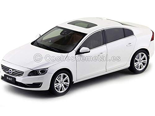 2015 Volvo S60 Crystal White Pearl 1/18 by Ultimate Diecast 88151 by Volvo