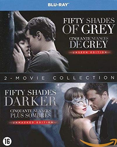 50 Nuances - Coffret : Cinquante Nuances de Grey + Cinquante Nuances Plus Sombre - Édition spéciale - Version longue non censurée [Blu-ray]