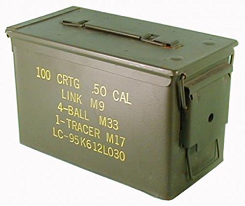 A. Blöchl Texto Original en la Caja de municiones usadas Ejército de los E.E.U.U. para 300 Calibre De Los Cartuchos 7,62 Caja de Metal Caja Mun Contenedor Metallbox
