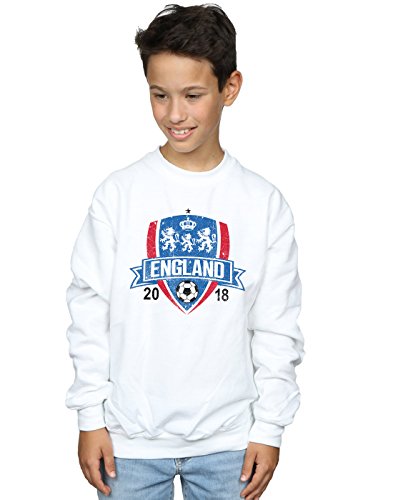 Absolute Cult Niños England Shield Camisa De Entrenamiento Blanco 9-11 Years