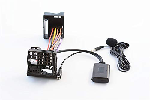 Adaptador de llamadas manos libres inalámbrico Bluetooth para BMW X5 X3 Z4 Mini Cooper, CD estéreo AUX interfaz de música para BMW E83 E85 E86 E39 R53 R50 Adaptador de llamadas manos libres inalámbrico Bluetooth para BMW X5 X3 Z4 Mini Cooper, CD estéreo AUX interfaz de música para BMW E83 E85 E86 E39 R53 R50