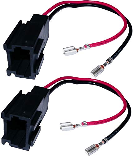 AERZETIX: 2x Conectores para altavoces y radio de coche C1852