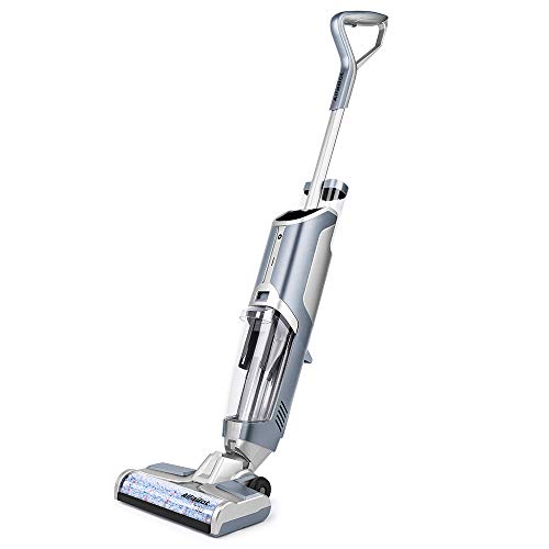 AlfaBot Aspirador Vertical Inalámbrico y Limpiador de Pisos, Limpiador de Pisos y Alfombras, 2 Tanques para Agua Limpia y Sucia, Aspirar y Lavar Juntos AlfaBot Aspirador Vertical Inalámbrico y Limpiador de Pisos, Limpiador de Pisos y Alfombras, 2 Tanques para Agua Limpia y Sucia, Aspirar y Lavar Juntos