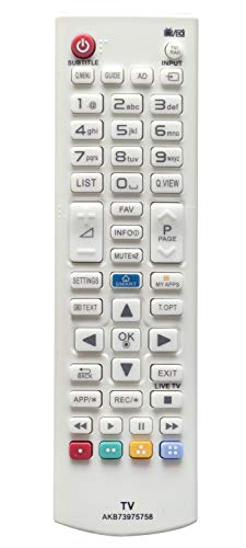 ALLIMITY AKB 73975758 Mando a Distancia Reemplazar por LG 3D Smart TV 55LF5800 55LB582V 50LB582V 50LB582V 47LB582V 47LB5820 42LB582V 42LB5820 42LB580V 40UB800V 32LF580V 32LF5800 32LB582V ALLIMITY AKB 73975758 Mando a Distancia Reemplazar por LG 3D Smart TV 55LF5800 55LB582V 50LB582V 50LB582V 47LB582V 47LB5820 42LB582V 42LB5820 42LB580V 40UB800V 32LF580V 32LF5800 32LB582V