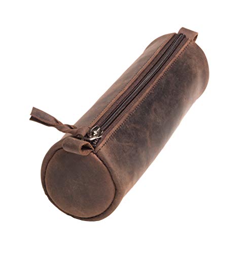 ANDERS Estuche, plumier de cuero marrón ANDERS Estuche, plumier de cuero marrón