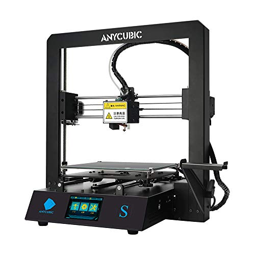 Anycubic Mega S - Impresora 3D con marco metálico y extrusora actualizada, para manualidades, funciona con TPU/PLA/ABS, 210 x 210 x 205 mm