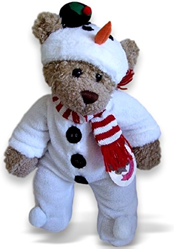 BabyCentre Snowman Frosty Frozen White Onesie Teddy Clothes Fits Build a Bear