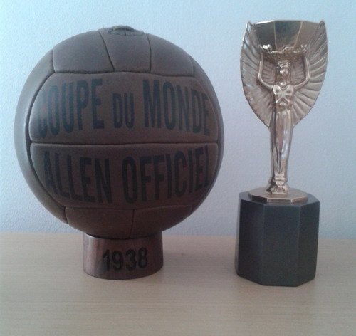 BALON OFICIAL FUTBOL DEL MUNDIAL DE FRANCIA 1938. MODELO ALLEN.