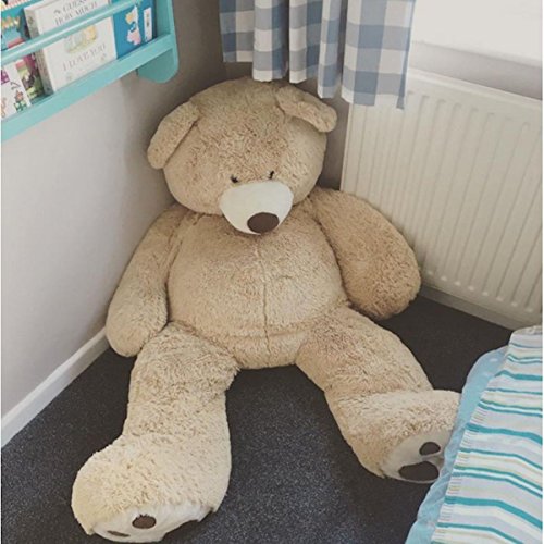 Bananair Osito Osos De Peluche Gigante (130 cm a 340 cm ) Gran Oso XXL Teddy Bear Piel Suave, cumpleaños, Navidad, Regalo, Juguete (160 cm) Bananair Osito Osos De Peluche Gigante (130 cm a 340 cm ) Gran Oso XXL Teddy Bear Piel Suave, cumpleaños, Navidad, Regalo, Juguete (160 cm)