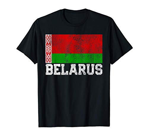 Belarus Flag Family Pride Country Nation Vintage Men Women Camiseta