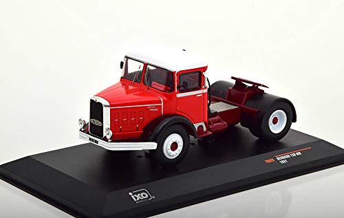 Bernard 150 MB 1951 rojo/blanco 1:43 – Ixo Model – Camión – Die Cast – Maqueta
