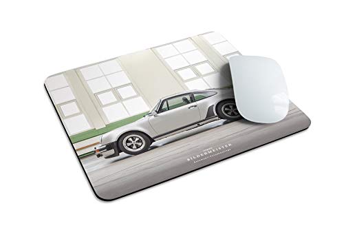 BILDERMEISTER - Alfombrilla para ratón en caja de regalo. Foto: Porsche 911 Turbo