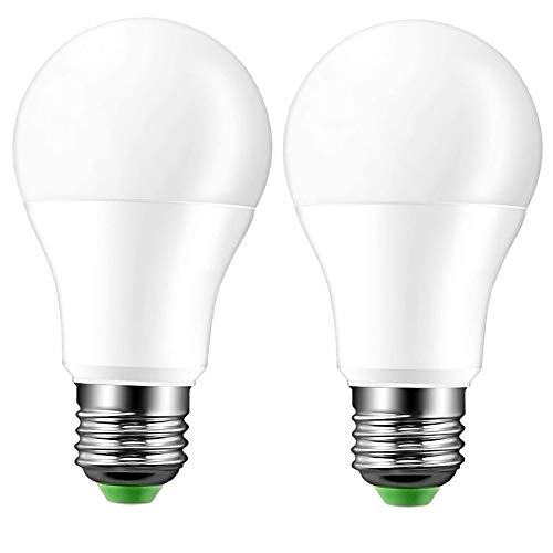 Bombilla Sensor Crepuscular LED 2 Pack, Konesky 8W Bombilla Led Blanco Frio 5700K, Dusk to Dawn Light Bulb/Apagado Automático,1000lm,e27,led Bombillas Exterior/Interior Para Camino,Jardín, Patio Bombilla Sensor Crepuscular LED 2 Pack, Konesky 8W Bombilla Led Blanco Frio 5700K, Dusk to Dawn Light Bulb/Apagado Automático,1000lm,e27,led Bombillas Exterior/Interior Para Camino,Jardín, Patio