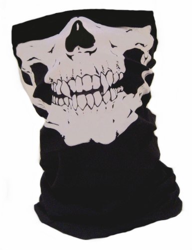 Braga de cuello máscara pasamontañas "Ghost Tete De Muerte – estilo Call Of Duty Modern Warfare Cod Mw3 Black Ops Battlefield Xbox 360 – PS3 – Airsoft – Paintball – Moto – Esquí Snow – Surf – outdoor