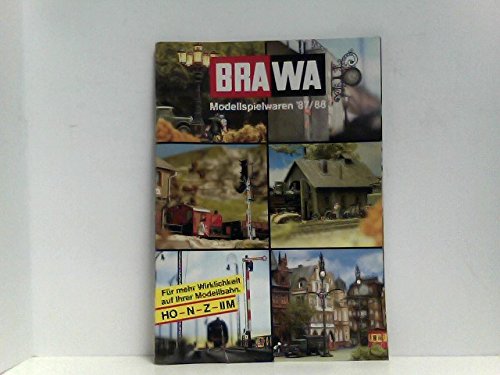 BRAWA Modellspielwaren, Spur H0, N und Z, 87/88 BRAWA Modellspielwaren, Spur H0, N und Z, 87/88