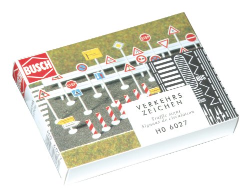 Busch - Señal de modelismo ferroviario H0 (12x12x4 cm) (6027)
