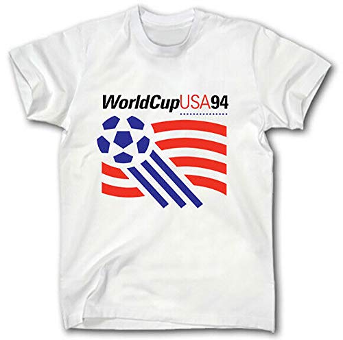 By USA 94 World Cup Retro T Shirt 90'S S-XXXL Football Soccer Logo Mondial Camisa By USA 94 World Cup Retro T Shirt 90'S S-XXXL Football Soccer Logo Mondial Camisa