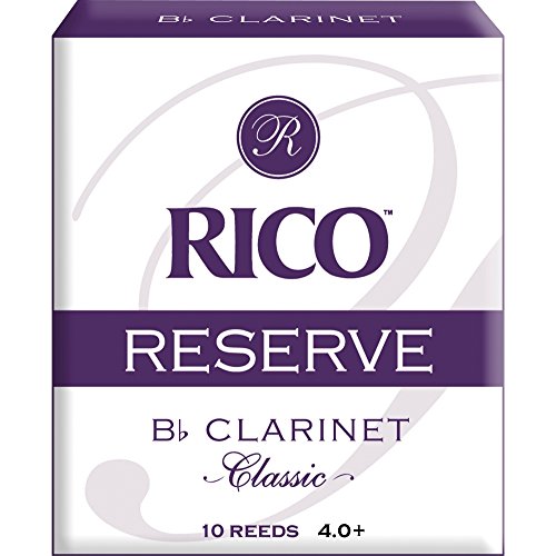Caja de 10 cañas Rico Reserve Classic Clarinette Sib/Bb fuerza 4+