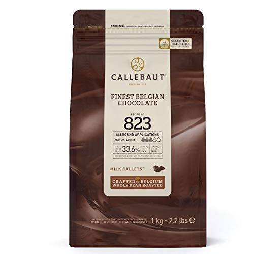 Callebaut 33,6% pepitas de Chocolate con Leche (callets) 1kg