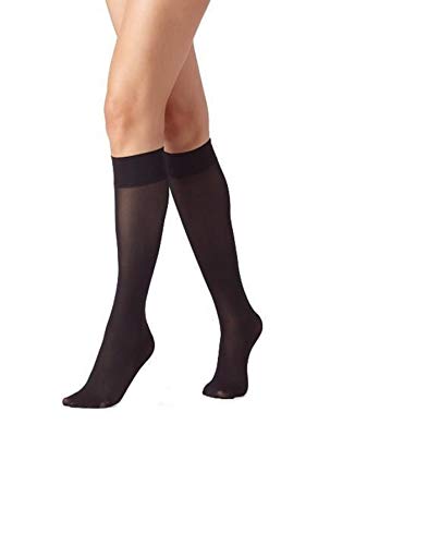CALZIFICIO PM MADE IN ITALY Kit 10 pares de Medias Hasta la Rodilla Mujer 20 denier, Medias hasta la rodilla mujer den 20, Calcetines Hasta la Rodilla x10. Colores: Negro o Avellana (Negro) CALZIFICIO PM MADE IN ITALY Kit 10 pares de Medias Hasta la Rodilla Mujer 20 denier, Medias hasta la rodilla mujer den 20, Calcetines Hasta la Rodilla x10. Colores: Negro o Avellana (Negro)