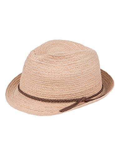 CaPO Puerto Rico Hat Sombrero Fedora, Beige (Ecru 2), Large Unisex Adulto