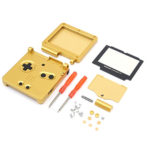 Carcasa de repuesto para consola de juegos compatible con Nintendo Gameboy Advance SP GBA SP