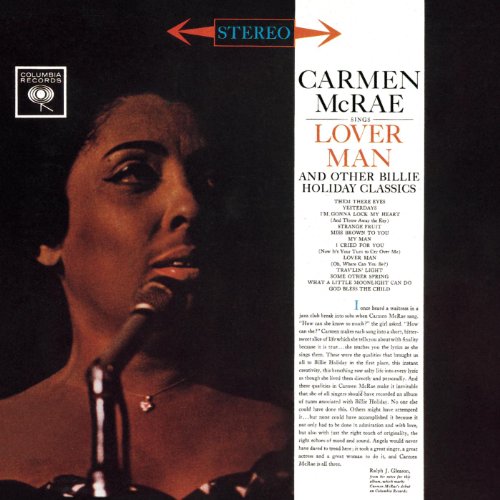 Carmen McRae Sings Lover Man And Other Billie Holiday Classics Carmen McRae Sings Lover Man And Other Billie Holiday Classics