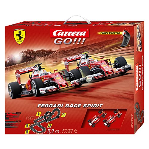Carrera GO!!!- Ferrari Race Spirit Circuito de Coches (20062453)