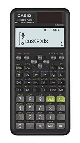 Casio FX-991ES Plus-2 - Calculadora Científica, 417 Funciones, 11 x 77 x 162 mm, Negro Casio FX-991ES Plus-2 - Calculadora Científica, 417 Funciones, 11 x 77 x 162 mm, Negro