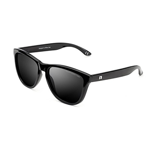 CLANDESTINE Model Black - Gafas de Sol de Nylon HD para Hombre & Mujer