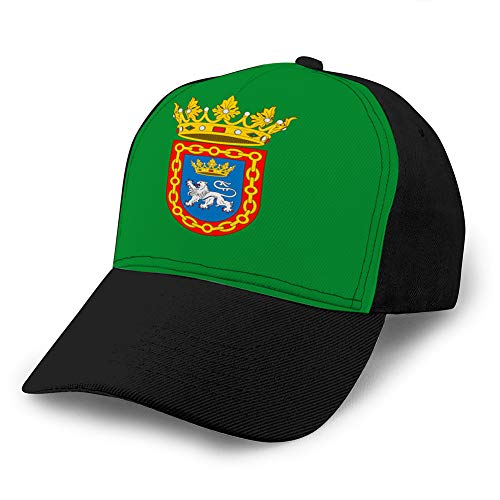 Classic Cotton Baseball Cap Hat Casual Unisex Adjustable Soft Flag of Pamplona in Navarre in Spain Fashion Hats
