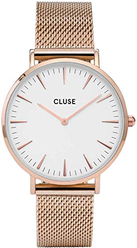 Cluse Reloj Analógico Automático para Mujer con Correa de Acero Inoxidable – CL18112 Cluse Reloj Analógico Automático para Mujer con Correa de Acero Inoxidable – CL18112