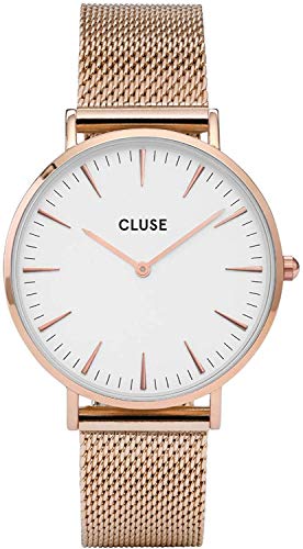 Cluse Reloj Analógico Automático para Mujer con Correa de Acero Inoxidable – CL18112