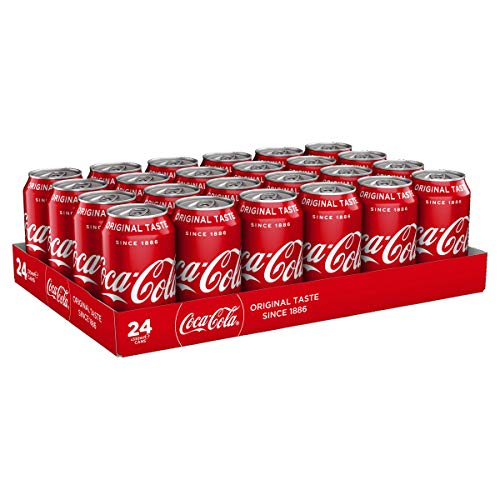 Coca Cola Coke Soft Drink Can 330ml Ref A00768 [Pack 24]