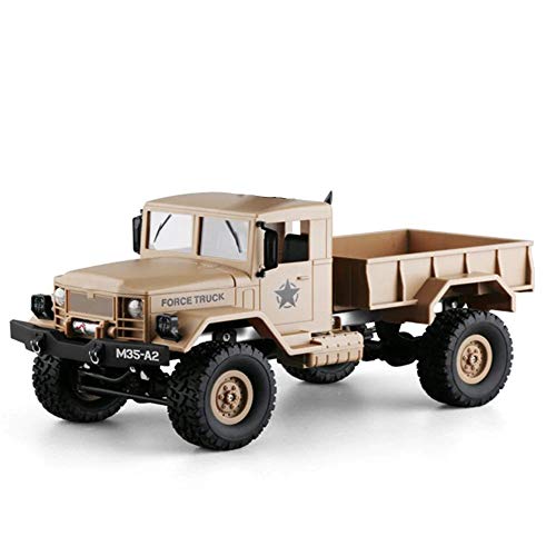 Coche teledirigido M35 1:16 2,4 GHz RTR, camión Militar, Todoterreno, Coche RTR, Regalo para Adultos y niños Coche teledirigido M35 1:16 2,4 GHz RTR, camión Militar, Todoterreno, Coche RTR, Regalo para Adultos y niños