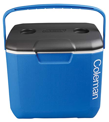 Coleman Cool Box 30QT - Nevera portátil, Enfriador de Alto Rendimiento, Capacidad de 28 litros, Gran refrigerador de Alto Rendimiento, Ideal para Bebidas