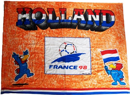 Collection France 98 - Bandera de Países Bajos (colección Mundial de Fracia de 1998, 100 x 140 cm) Collection France 98 - Bandera de Países Bajos (colección Mundial de Fracia de 1998, 100 x 140 cm)