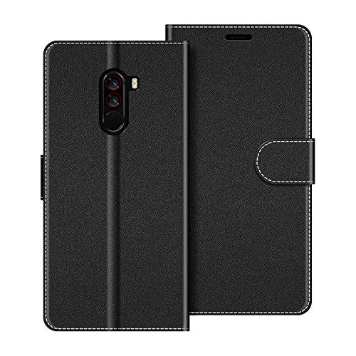 COODIO Funda Xiaomi Pocophone F1 con Tapa, Funda Movil Xiaomi Pocophone F1, Funda Libro Xiaomi Pocophone F1 Carcasa Magnético Funda para Xiaomi Pocophone F1, Negro COODIO Funda Xiaomi Pocophone F1 con Tapa, Funda Movil Xiaomi Pocophone F1, Funda Libro Xiaomi Pocophone F1 Carcasa Magnético Funda para Xiaomi Pocophone F1, Negro
