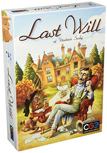 Czech Games Edition cge00016 Last Will Junta Juego