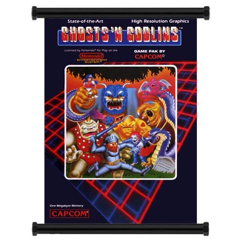 Daaint baby Ghosts N' Goblins/Ghouls N' Ghosts Game Fabric Wall Scroll Poster (31" x 42") Inches