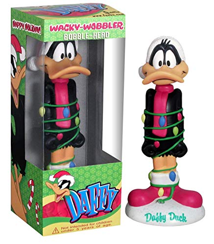 Daffy Duck Navidad cabezon PVC 15cm de Funko